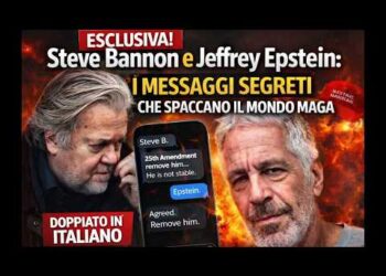 Steve Bannon e Jeffrey Epstein: I Messaggi Segreti che Spaccano il Mondo MAGA
