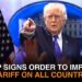 Trump indicators order to impose 10% tariff on all international locations | DD India