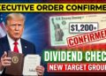 BREAKING: Trump’s New Government Order CONFIRMED — Dividend Checks Now Going to Newly Focused Teams