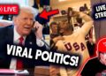 LIVE: Kash LIES, Olympics v MAGA, John Barron & Trump?! Maga CIVIL WAR Heats Up, Epstein Watch