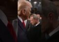 Trump Greets Supreme Courtroom Justices at State of the Union