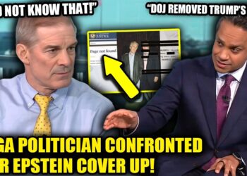 GOP POLITICIAN CONFRONTED OVER DOJ EPSTEIN-TRUMP COVER UP