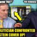 GOP POLITICIAN CONFRONTED OVER DOJ EPSTEIN-TRUMP COVER UP