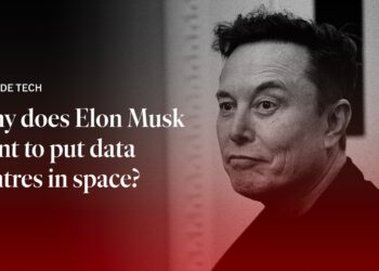 Why does Elon Musk wish to put information centres in house? | The Economist