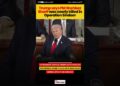 Donald Trump Claims Sharif Almost Killed in Operation Sindoor #shorts #opsindoor #trump