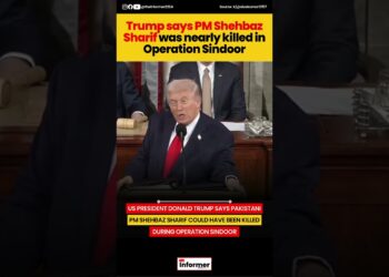 Donald Trump Claims Sharif Almost Killed in Operation Sindoor #shorts #opsindoor #trump