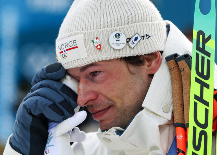 Norwegian biathlete admits to dishonest on his girlfriend in post-win interview
