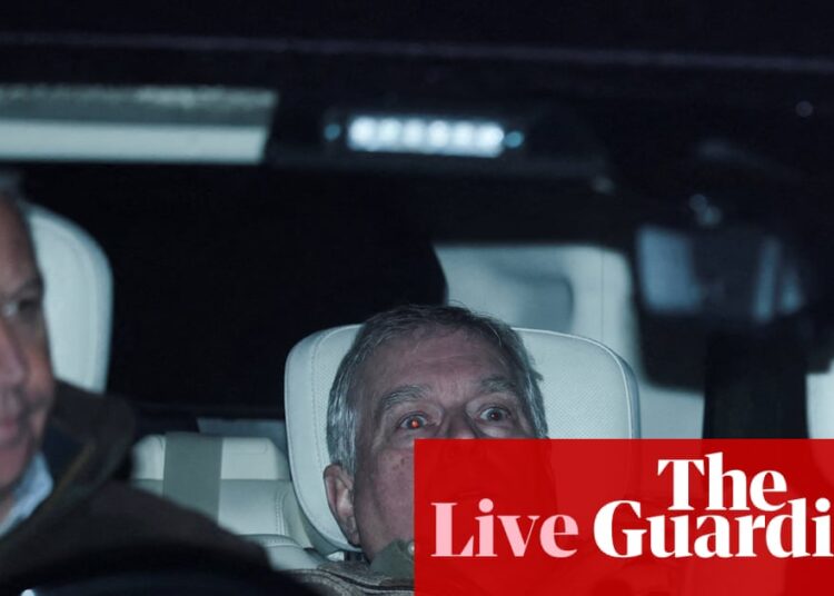 Andrew Mountbatten-Windsor launched underneath investigation after arrest – stay | UK information Andrew Mountbatten-Windsor launched underneath investigation after arrest – stay | UK information