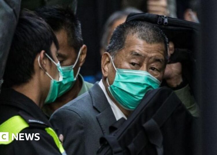 Hong Kong court docket jails pro-democracy media tycoon Jimmy Lai for 20 years