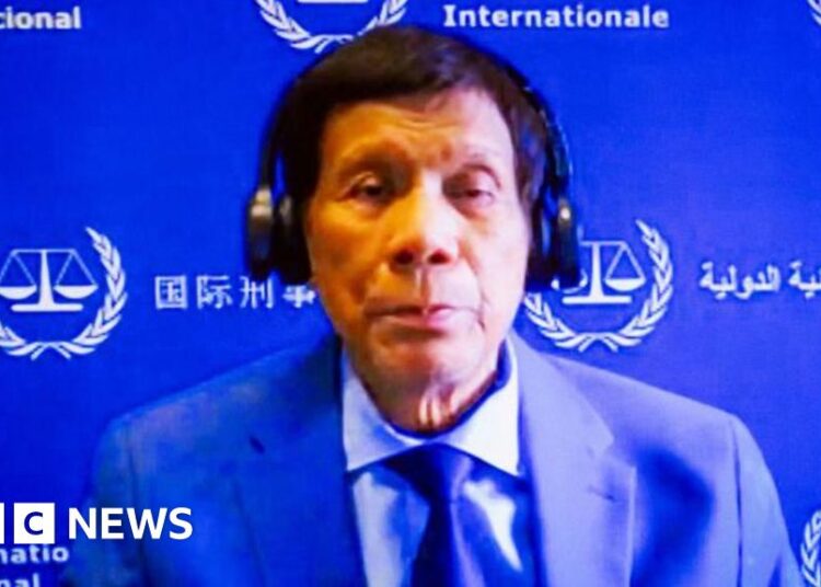 Ex-Philippine president faces courtroom for crimes towards humanity