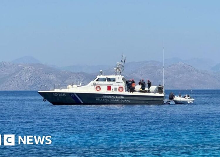 Fourteen migrants useless after collision with Greek coastguard boat – BBC
