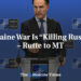 Ukraine Warfare Is “Killing Russia” – Rutte to MT