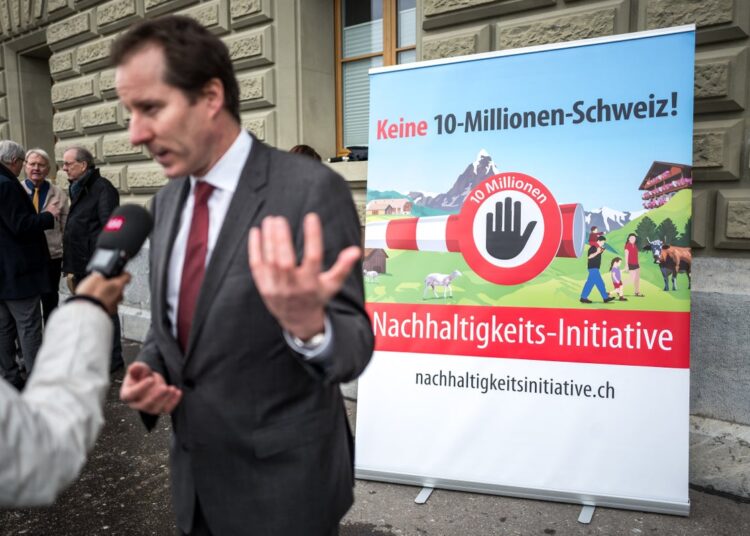 Switzerland to vote on capping its inhabitants at 10 million