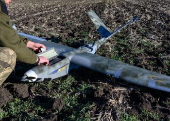 Ukrainian drones hit key Russian oil port, native governor says – POLITICO