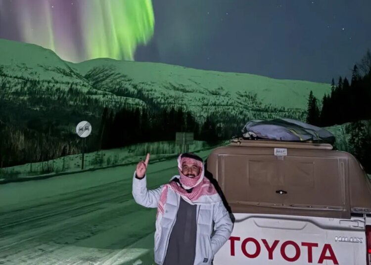 Gutsy traveler drives 5,600 miles to Norway for ‘wonderful’ journey to catch northern lights