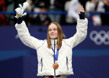 Corinne Stoddard wins Olympic quick monitor bronze, first US lady to medal 2010