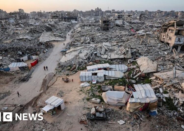 Trump's Board of Peace members pledge bn in Gaza aid – BBC