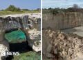 Italy's 'Lovers’ Arch' collapses into sea on Valentine's Day – BBC