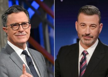 Colbert slams CBS for canning interview, Kimmel hosts Dem fundraiser Colbert slams CBS for canning interview, Kimmel hosts Dem fundraiser
