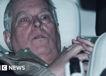 Shell-shocked, haunted photograph of Andrew might be a part of how arrest is remembered – BBC