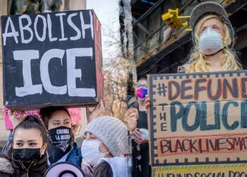 Contained in the ‘radical’ multi-million greenback push to defund the police and abolish ICE
