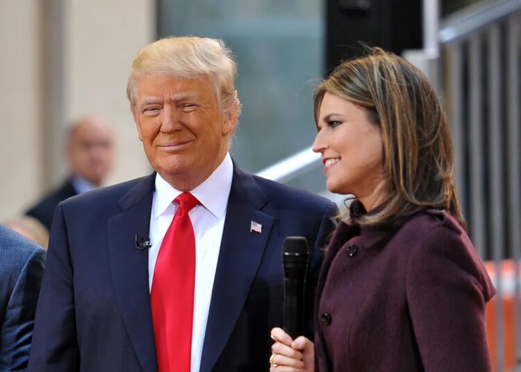 Trump vows to name NBC’s Savannah Guthrie following mom’s disappearance