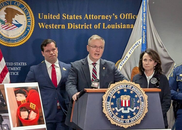 Authorities in Louisiana make greater than 700 arrests in anti-drug crackdown