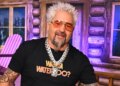 Man Fieri, Kevin Costner bond over veterans help at Tremendous Bowl occasion