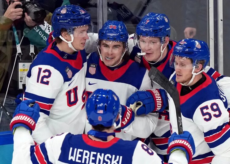 USA units up date with Canada for gold medal after dominating Slovakia
