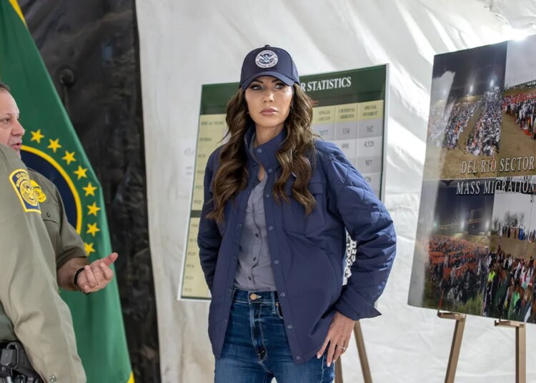 DHS Secretary Noem defends Trump immigration enforcement amid criticism