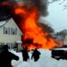 Massachusetts residence explosion leaves mom burned, toddler injured