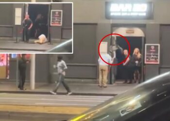 Australian man is hit with flying chair thrown by his pal outdoors Melbourne strip membership