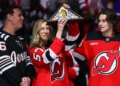 NJ Gov. Sherrill booed at Devils hockey sport ceremony celebrating Jack Hughes