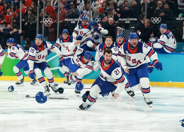 US males’s hockey stars speak pleasure in representing America in Olympic victory
