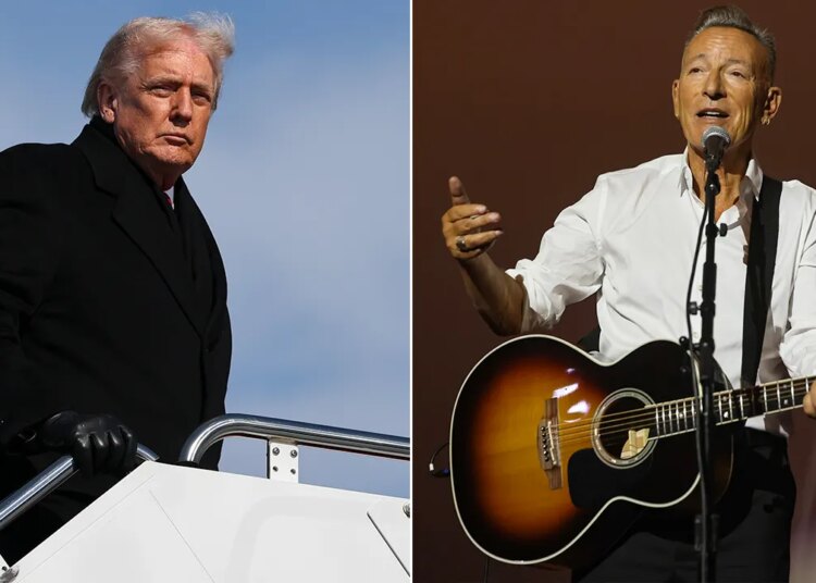 Bruce Springsteen broadcasts 2025 American tour with 20 dates