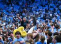 UNC followers storm courtroom too early towards Duke, evacuate for last 0.4 seconds