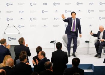 Rubio tries to ease tensions with Europe with message of unity : NPR