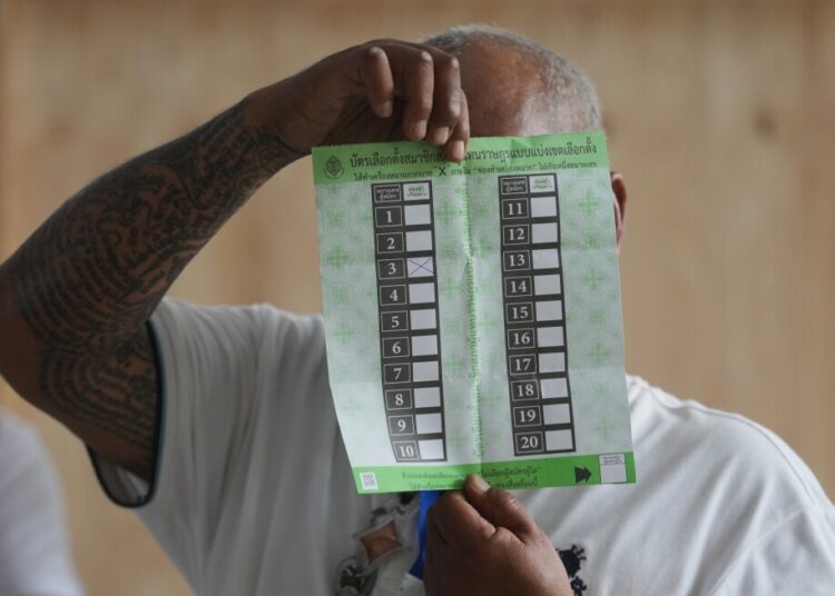 Thailand holds early election with 3 principal events vying for energy