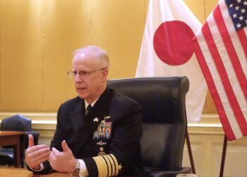 Navy chief touts new technique that strikes away from plane carriers