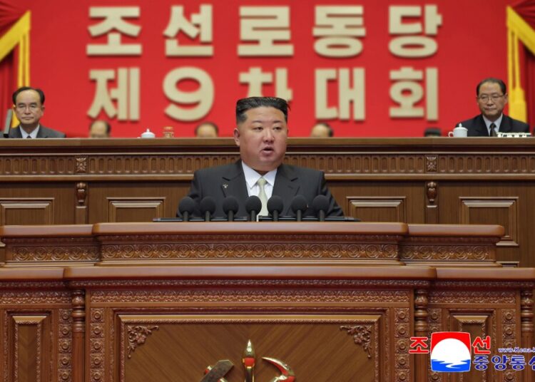 Kim lauds North Korea’s financial system and standing at celebration congress