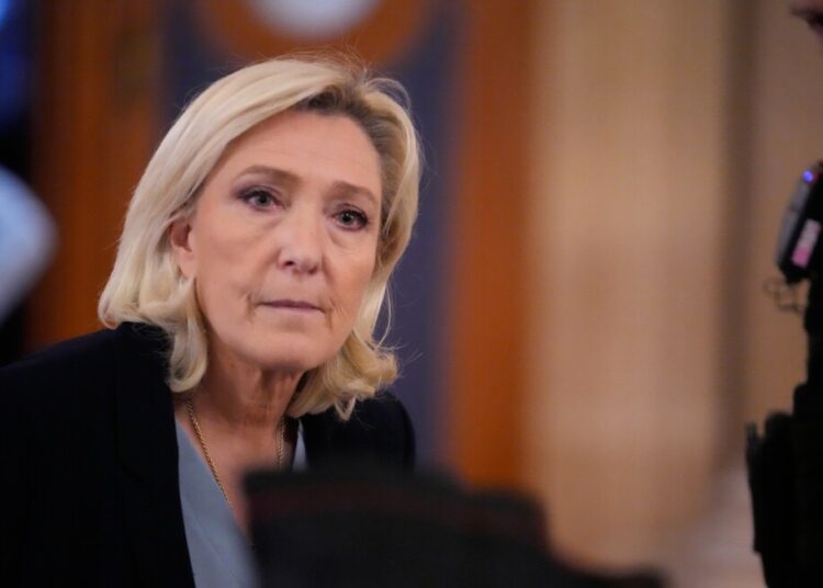 French prosecutors request 5-year ban on Marine Le Pen from holding workplace