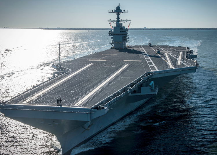 USS Ford ordered to Center East amid rising tensions with Iran, official says