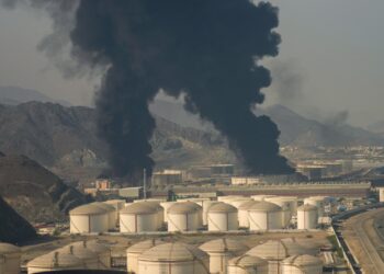 Iran hits UAE power provides, tanker struck close to Strait of Hormuz