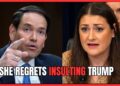 Pissed Off MAGA Marco Rubio SHUTS UP Cocky Dem when she calls Trump corrupt, she will get HUMILIATED