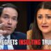 Pissed Off MAGA Marco Rubio SHUTS UP Cocky Dem when she calls Trump corrupt, she will get HUMILIATED