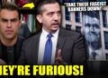 MAGA Is RAGING At Journalist For CALLING OUT Trump's New FASCIST Banners