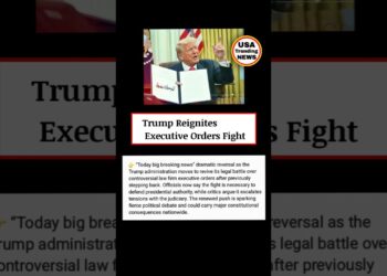 Trump Administration Revives Government Orders Struggle | Authorized Battle Escalates