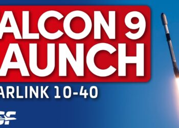 SpaceX Falcon 9 launches Starlink 10-40