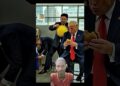 Trump's Prank: He Acquired Pranked As an alternative😬 #humorous #comedy #trump #prankcam