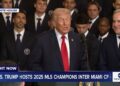 LIVE: President Trump welcomes 2025 Main League Soccer Champions Inter Miami CF to the White Home